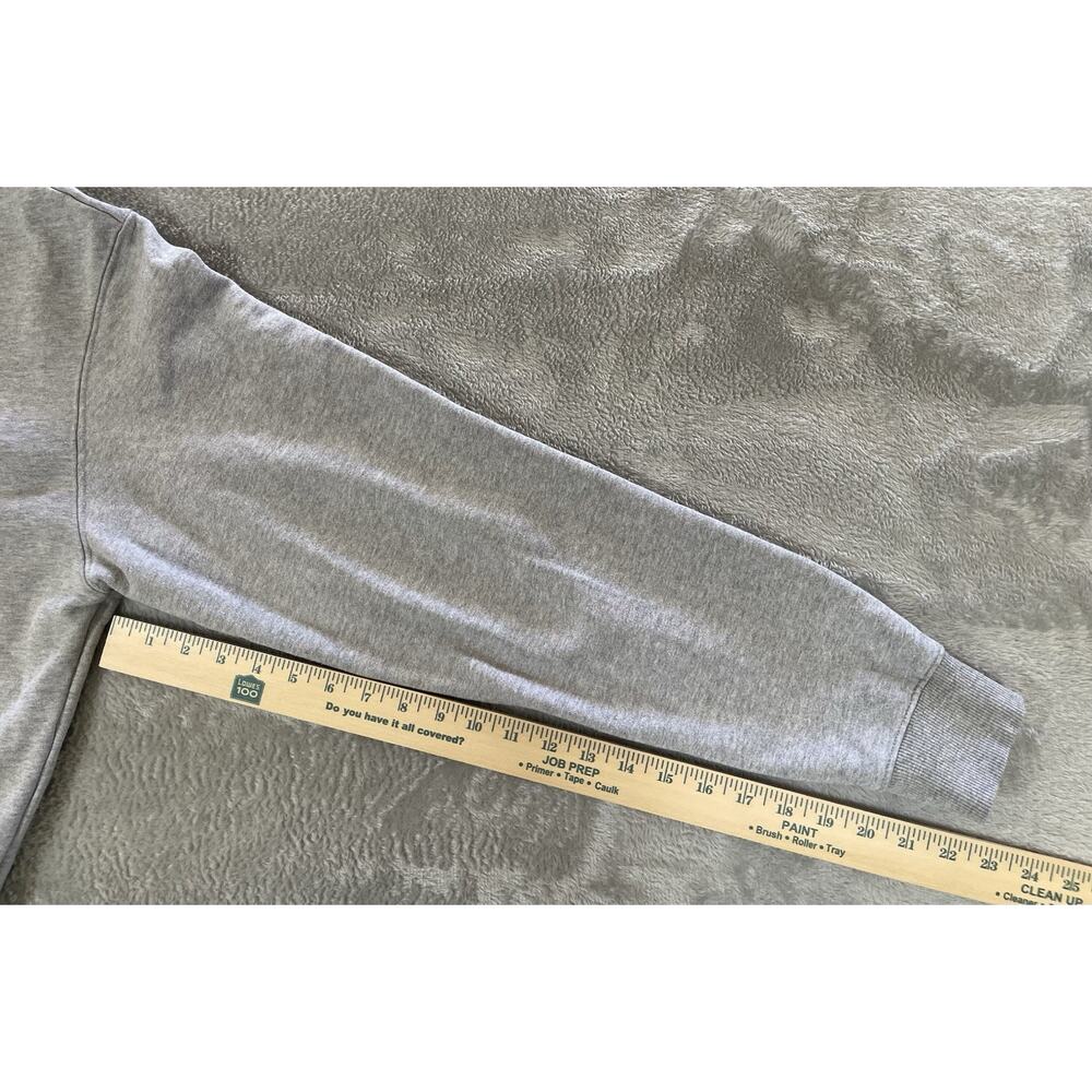 Good American Sweatshirt Women’s Sz 2 M Zodiac Aries Gray Crew Neck Cropped - Picture 8 of 9